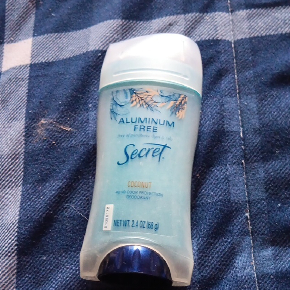 Secret Aluminum Free Coconut Deodorant